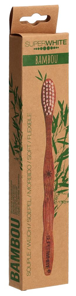 SUPERWHITE Brosse à dents Bambou Adulte | Écologique