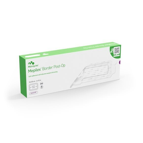 MEPILEX Border Post OP Pansement 10x30cm | 10 pièces