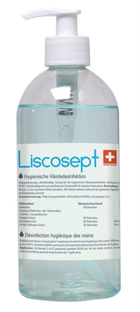 LISCOSEPT Désinfectant 500ml | Mains