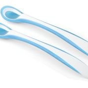 NUVITA Cuillère Thermosensible Bleu 2 pièces | Sécurité