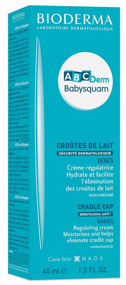 BIODERMA ABCDerm BabySquam Crème 40ml | Croûtes