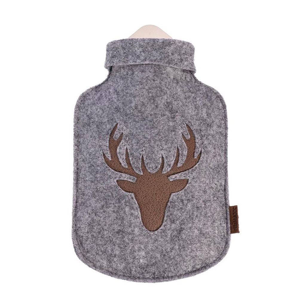 HERBORISTERIA Bouillotte Cerf Noir | Réchauffant