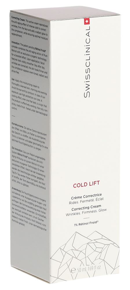 SWISSCLINICAL COLD LIFT Crème | 50 ml