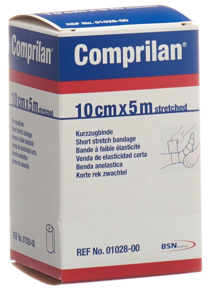 COMPRILAN Bande Faible Élasticité 5mx10cm | Compression