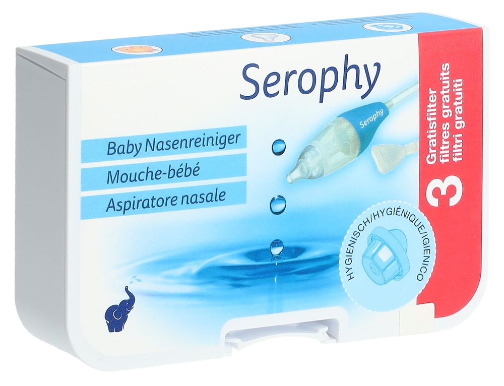 SEROPHY Mouche-Bébé 3 Filtres | Soin Bébé