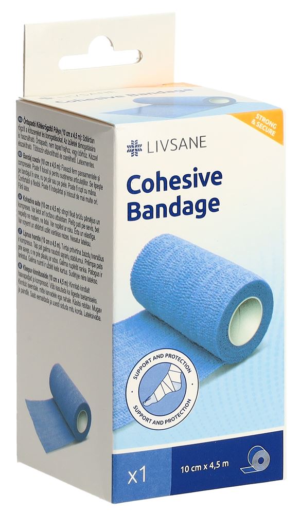 LIVSANE Pansement Adhésif 10cmx4.5m | Protection