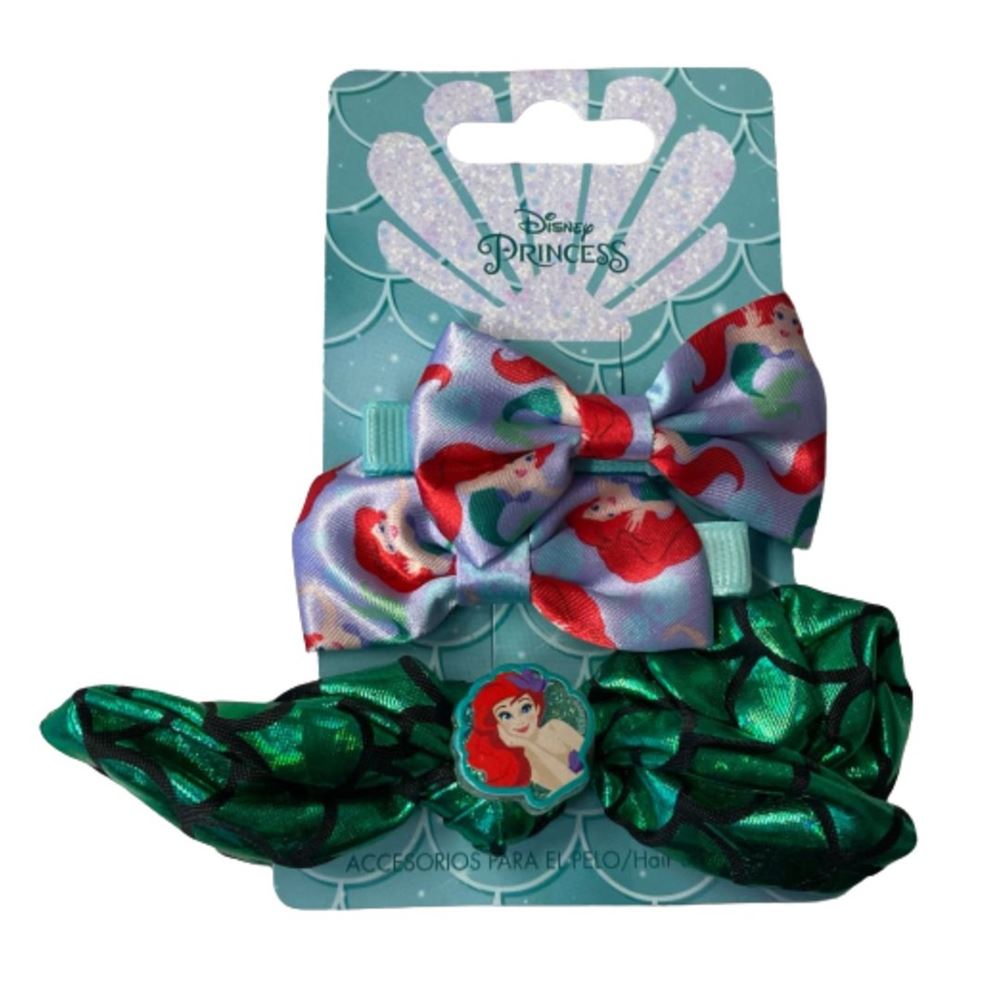 HERBA Kids Pince Chev+Scunci Disney Ariell | 3 pièces