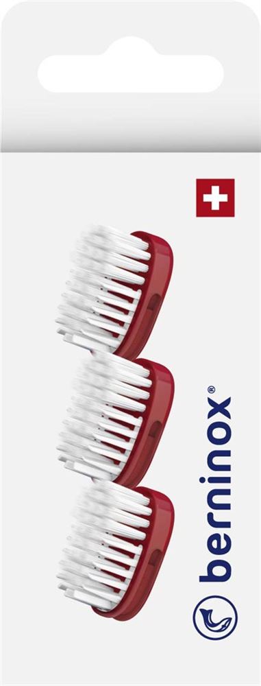 BERNINOX Têtes Rouge Soft 3 pièces | Douceur &amp; Efficacité