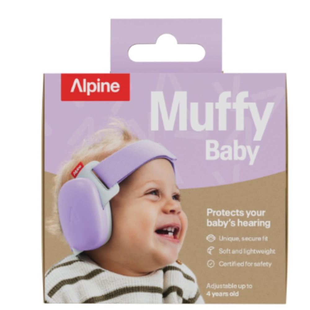 ALPINE MUFFY Baby 2.0 Casque Violet | Protection