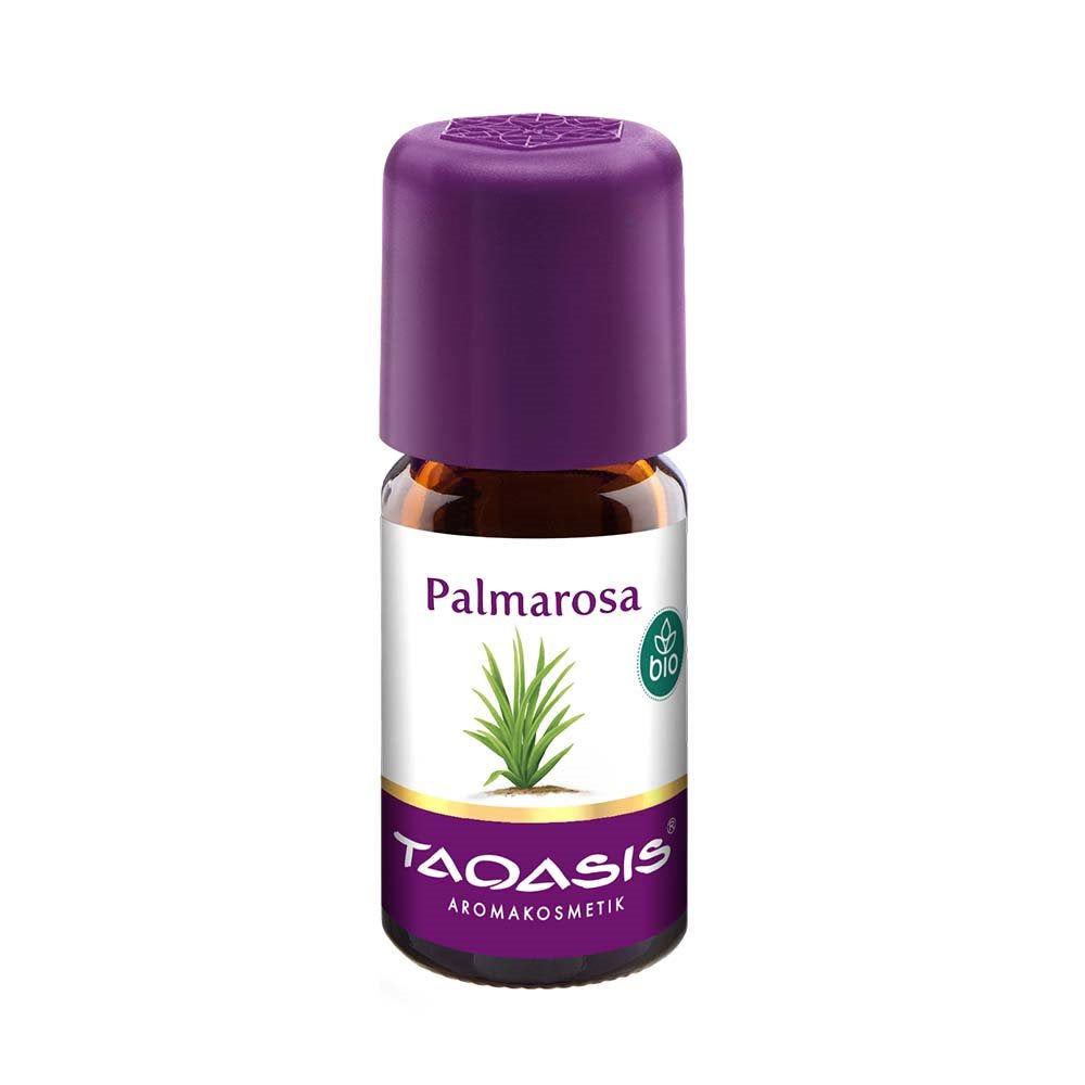 TAOASIS Palmarosa Huile Essentielle Bio 5ml | Bien-être