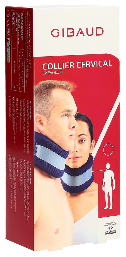 GIBAUD Cervex C2 8.5cm Gr3 41-46cm Renforcé | Soutien