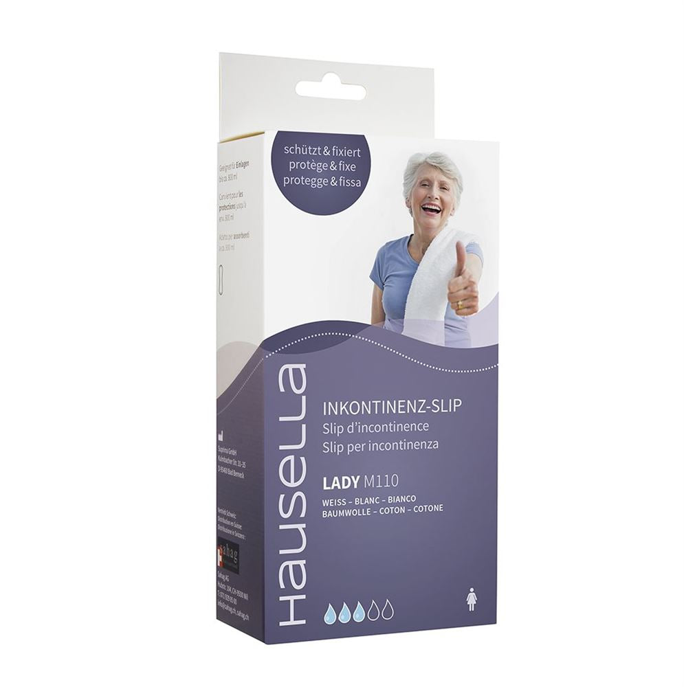 HAUSELLA Inkon-Slip Lady M110 XXL Blanc | Douceur