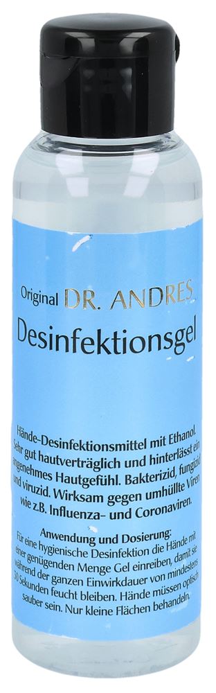 ANDRES Gel Désinfectant Flacon | 100 ml