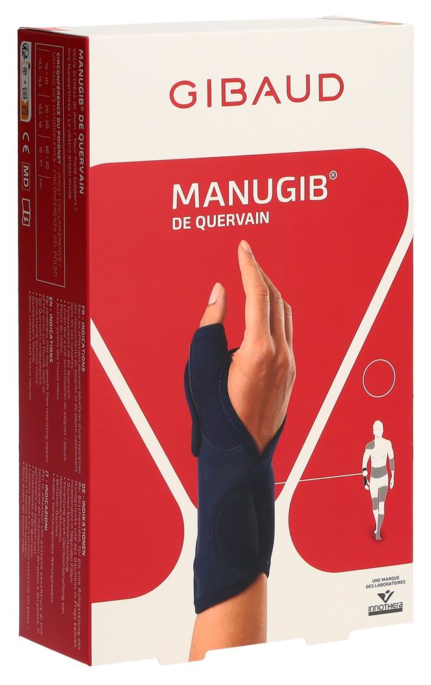 GIBAUD Manugib Tendinite Pouce 13.5-15.5cm G | Soulagement