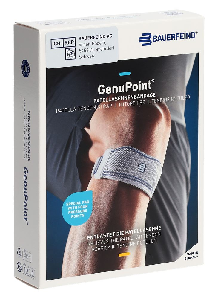 BAUERFEIND GenuPoint Bande | Soutien Rotulien
