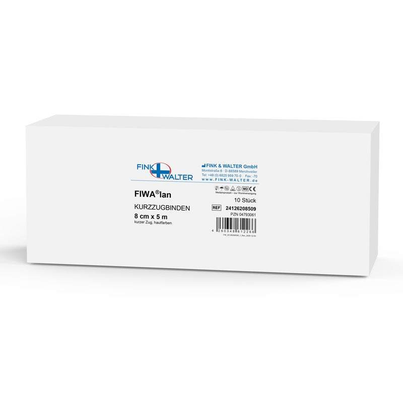 FIWA Lan Kompressionsbinden 8cmx5m 10 Pièces | Compression