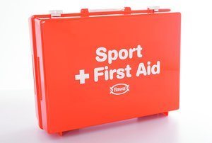 FLAWA Sport Verbandkoffer Maxi Orange | Trousse Vide