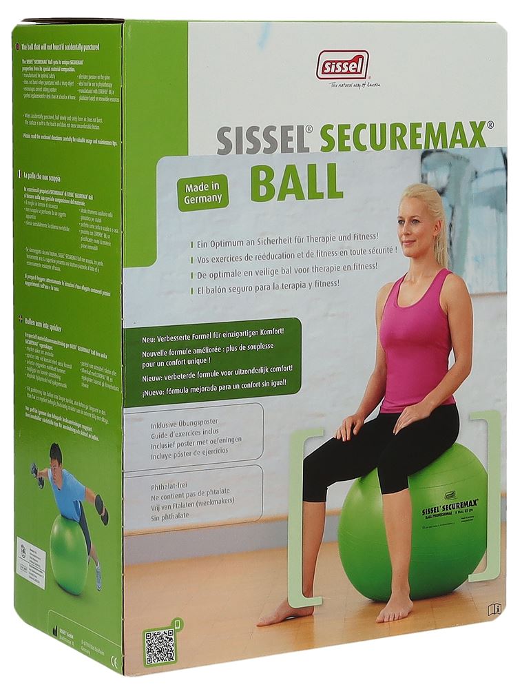 SISSEL Securemax Ball 75cm Ballon Bleu-Lila | Endurance
