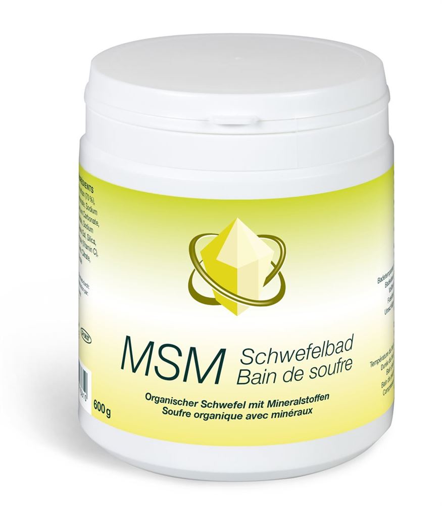 BIOSANA Bain Soufré MSM 600g | Bien-être Corporel