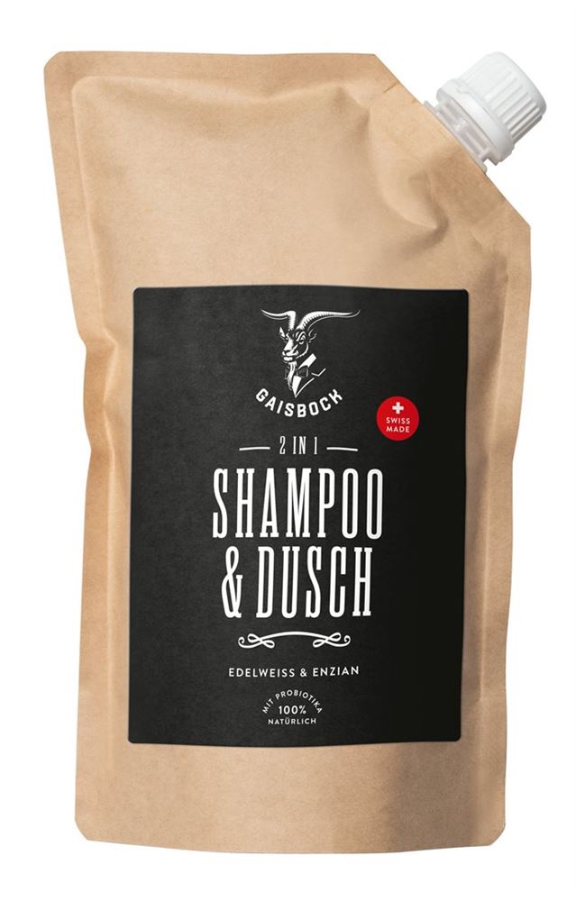 GAISBOCK Shampooing &amp; Douche Recharge 500ml | Économie