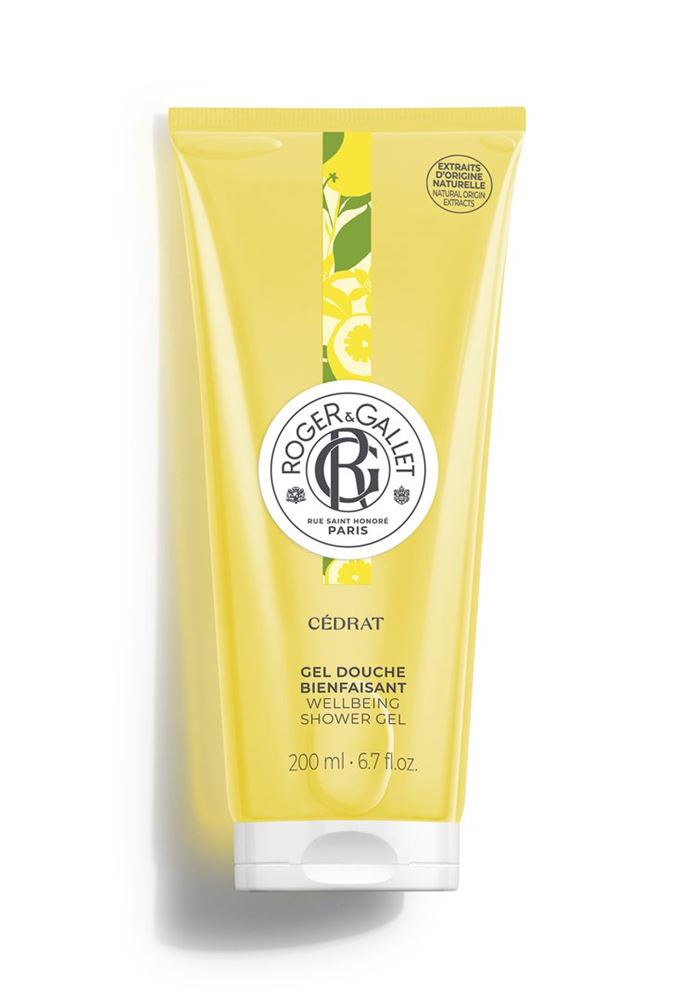 ROGER GALLET Cédrat Gel Douche 200ml | Énergisant