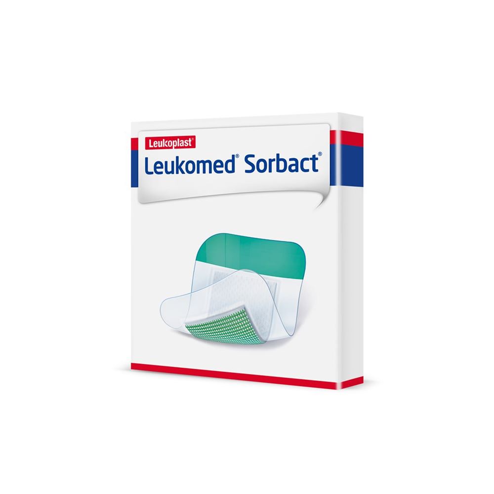 LEUKOMED Sorbact Pansement 5x7.2cm | 3 pièces