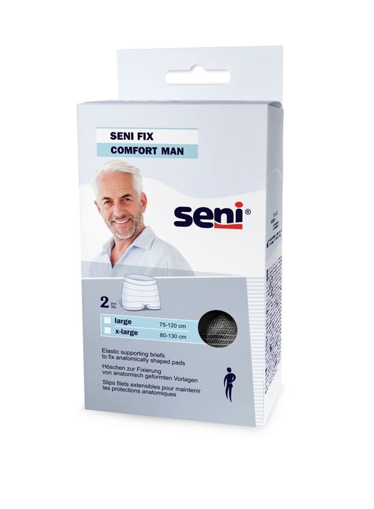 SENI Fix Comfort Man XL Noir 2 pièces | Maintien