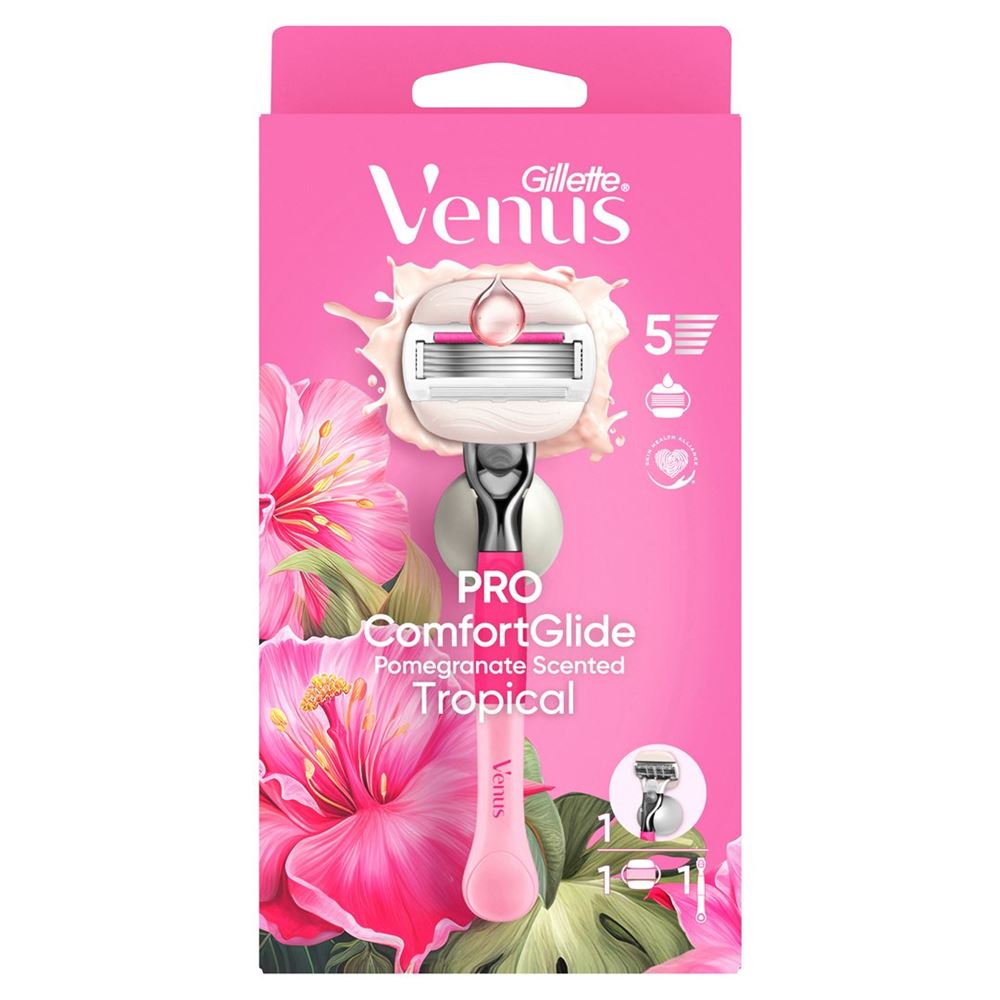 GILLETTE Venus Pro Comf Rasoir 1 lame | Confort