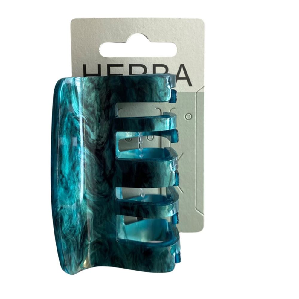 HERBA Klammer 8cm eckig Acetat | Vert Foncé