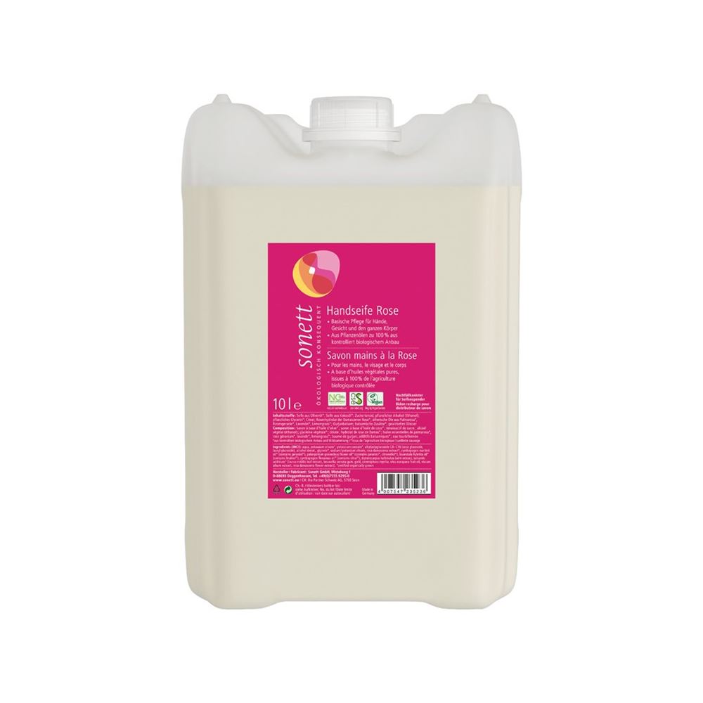 SONETT Savon Mains Rose 10L | Bidon