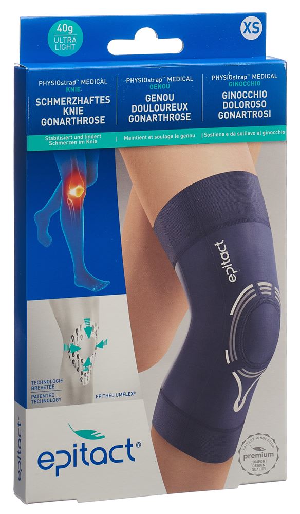 EPITACT Physiostrap Genou MEDICAL XS | 32-35cm