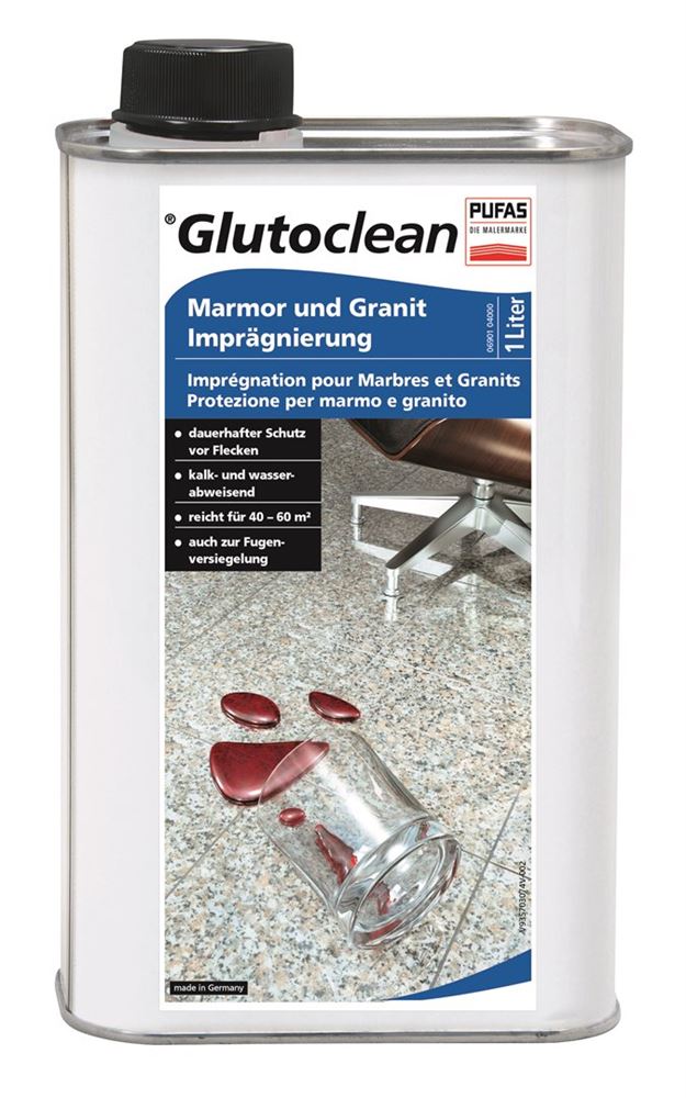 GLUTOCLEAN Imprégnation Marbre/Granit 1L | Protection