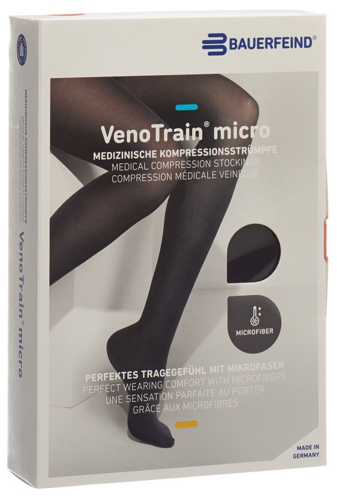 BAUERFEIND VT Micro KKL2 ATU XL ps gF sch Bas de contention XL | Compression