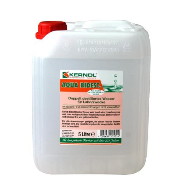 KERNDL Eau Bidest Purifiée | Bidon 5L