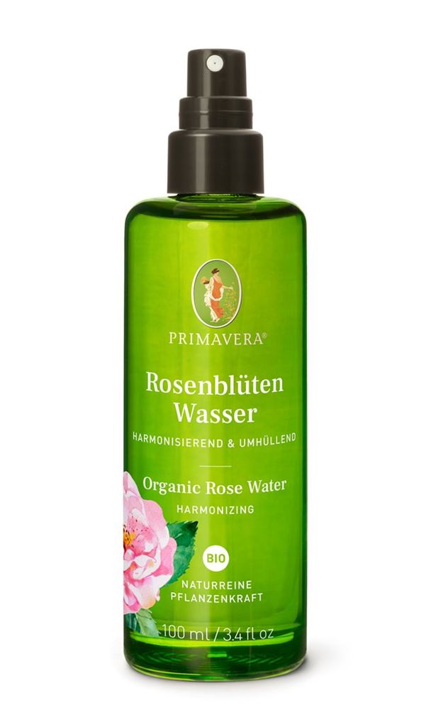 PRIMAVERA Eau de Rose Bio 100ml | Fraîcheur