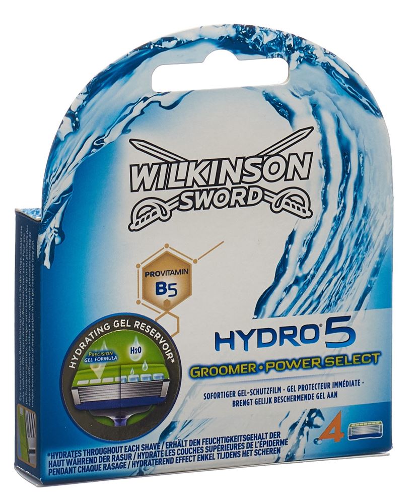 WILKINSON Hydro 5 Power Select+Groomer 4 pièces | Rasage Personnalisé