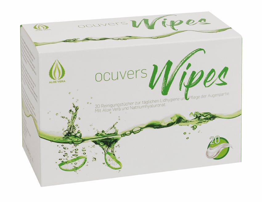 OCUVERS Lingettes Nettoyantes 20 pièces | Fraîcheur