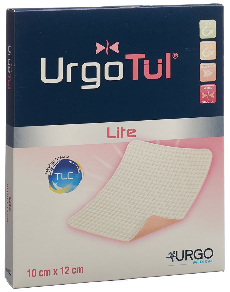 URGOTUL Lite Pansement 10x12cm | 5 pièces