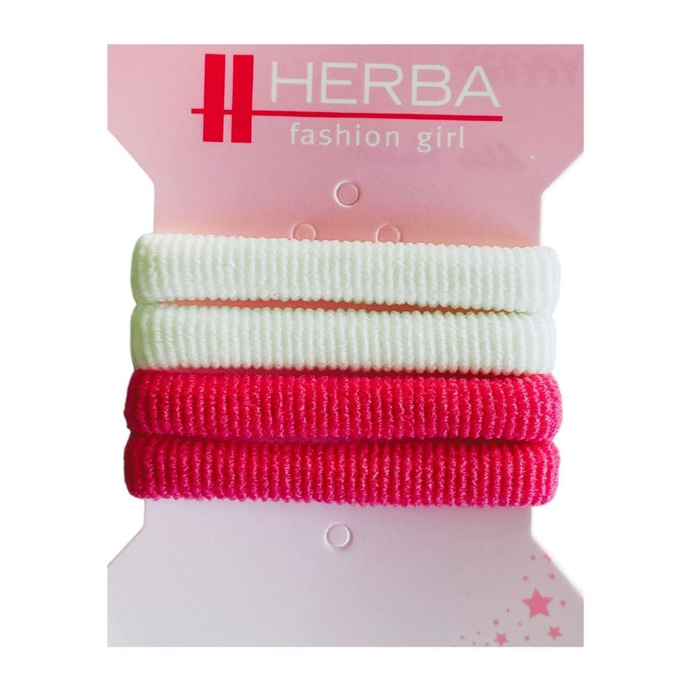HERBA FHH Kids Haarbinder | Lot de 4