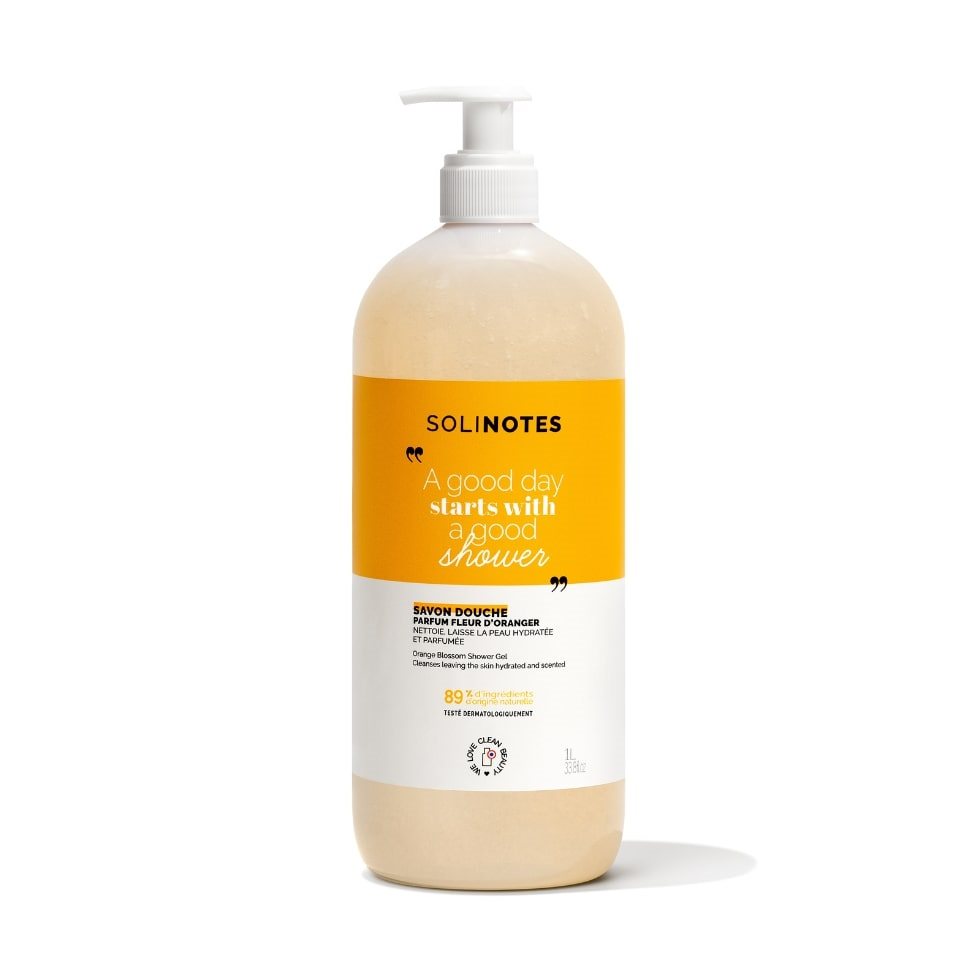 SOLINOTES Crème Douche Oranger 1000ml | Fraîcheur