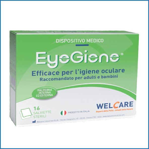 EYEGIENE Lingettes Nettoyantes Yeux Stériles 16 pièces | Hygiène