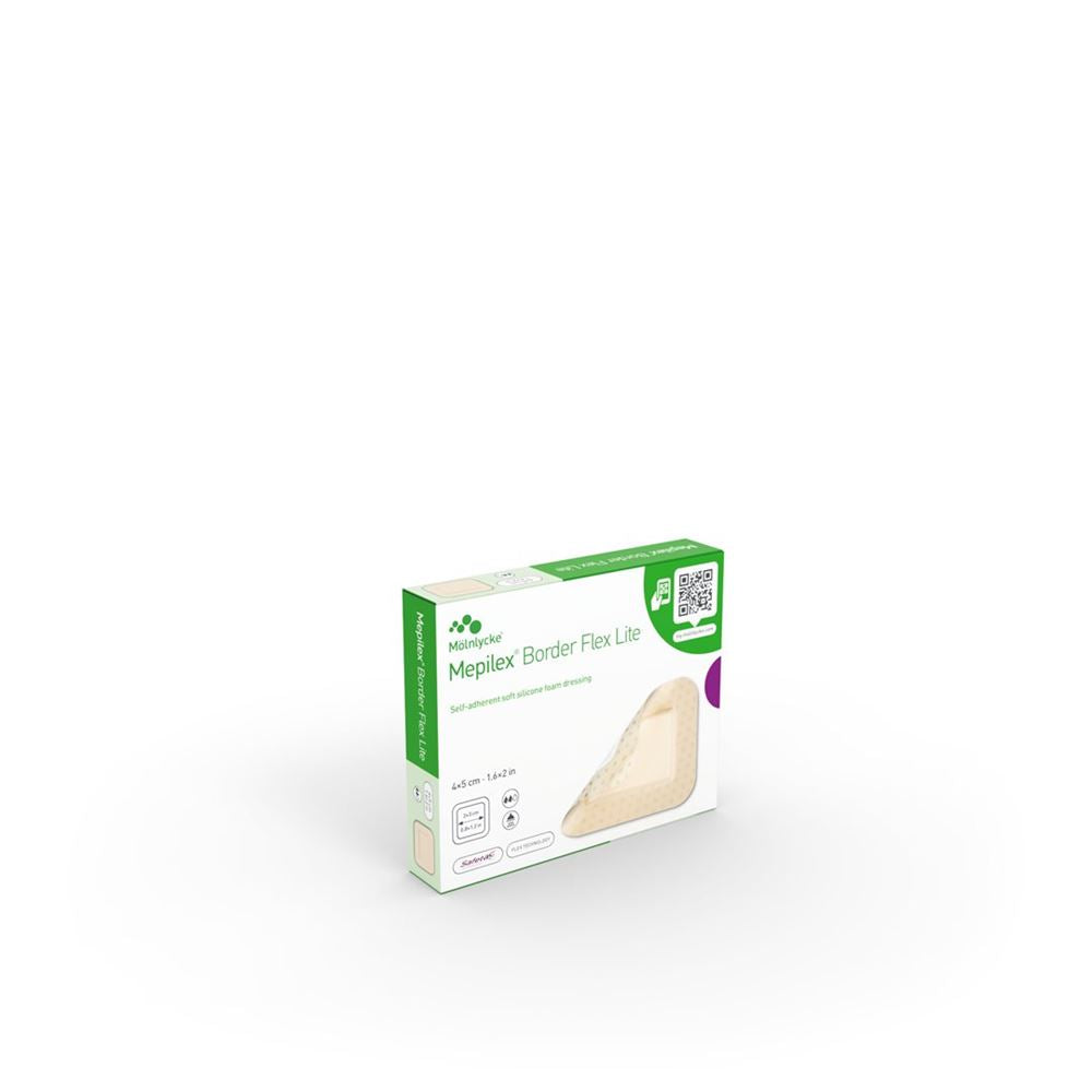 MEPILEX Border Flex Lite Pansement 4x5cm | 10 pièces