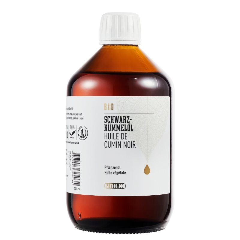 PHYTOMED Huile de Nigelle Bio 500ml | Vitalité