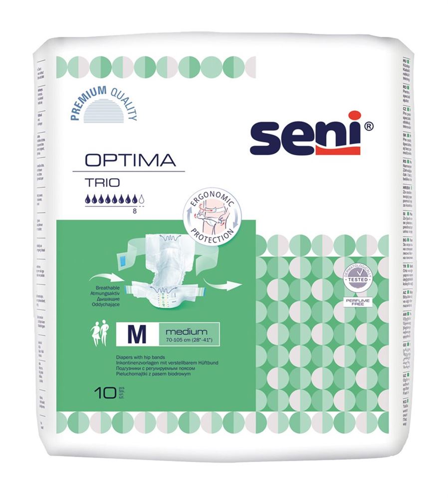 SENI Optima Trio Protections M 10 pièces | Confort