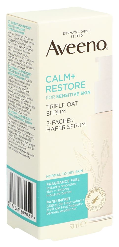 AVEENO Calm+Restore Sérum Triple Avoine 30ml | Soin