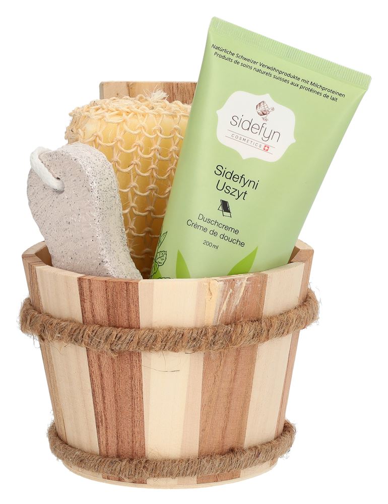 SIDEFYN Coffret Bois Duschcreme Sidefyn | Cadeau