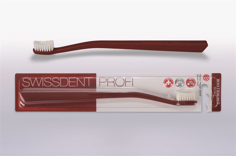 SWISSDENT Whitening Brosse à dents rot soft | Douce