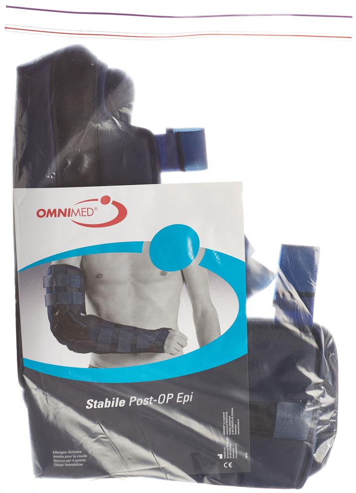 OMNIMED Stabile Post-OP Épi S Droite Bleu | Protection