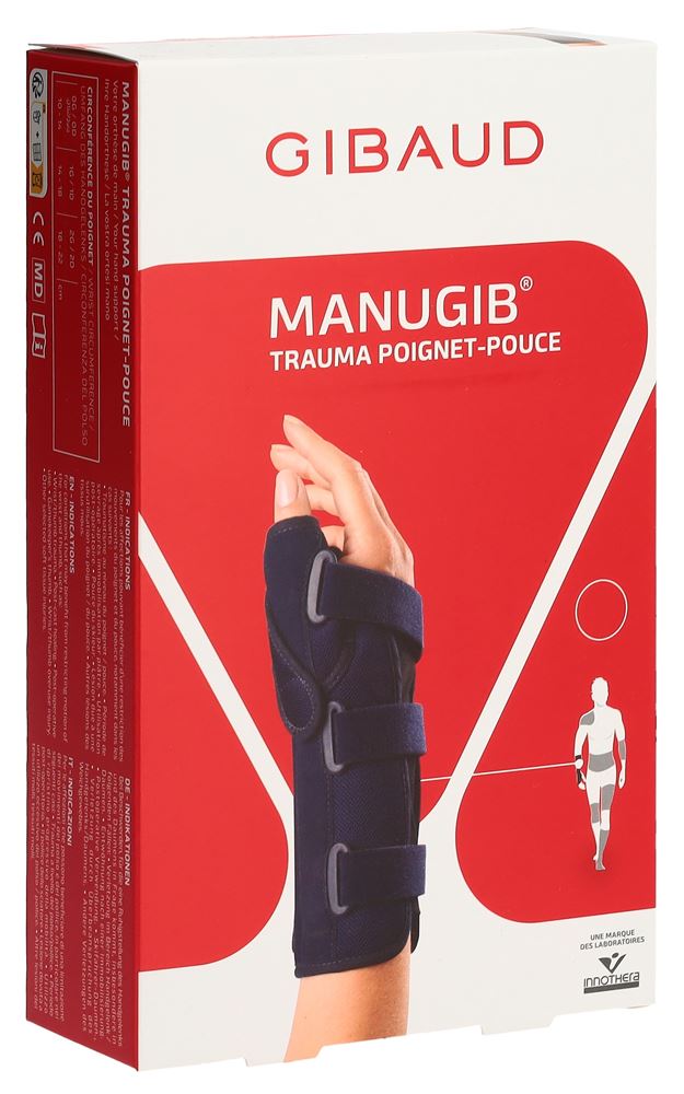 GIBAUD Manugib Trauma Pouce 2L 18-22cm | Stabilité