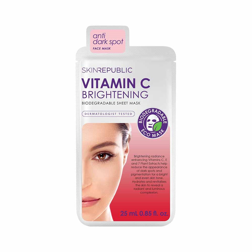 SKIN REPUBLIC Masque Éclaircissant Vit C 25ml | Éclat